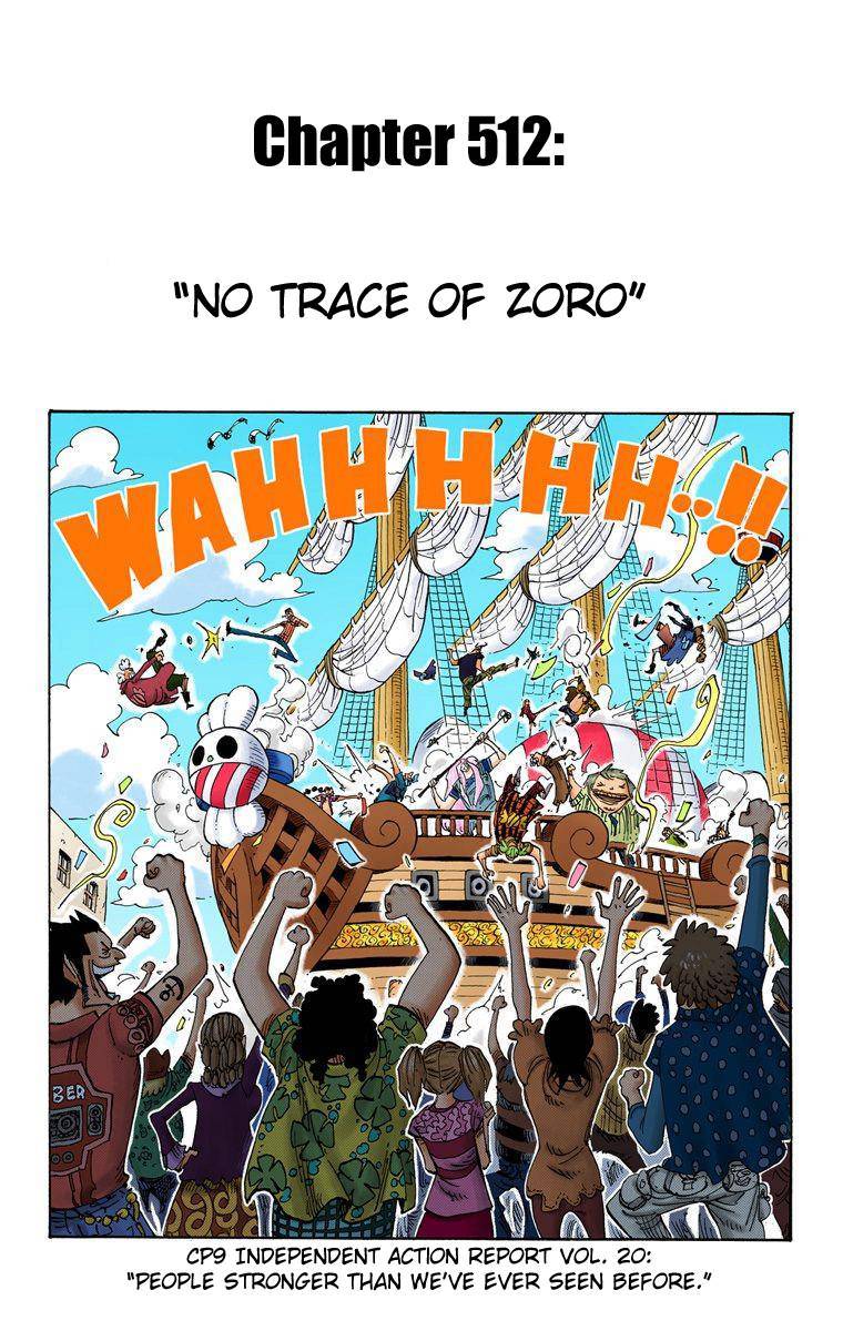 One Piece Digital Colored Chapter 512 image 02